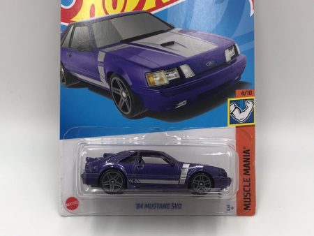 2022 hot wheels L M  case #221 84 Mustang SVO 19D Supply