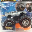 2023 Hot wheels monster Trucks Back to the Future iced Time Machine BTTF Treasure hunt htf new Cheap