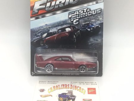 2015 Hot Wheels Fast & Furious 69 Dodge Charger Daytona 1 8 #1 Walmart exclusive GG2 Hot on Sale