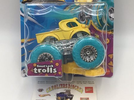 2023 Hot wheels monster Trucks Good Luck Trolls 129E Cheap