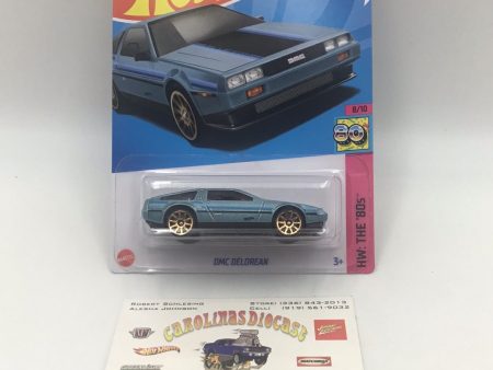 2023 hot wheels E case #101 DMC Delorean 60B Sale