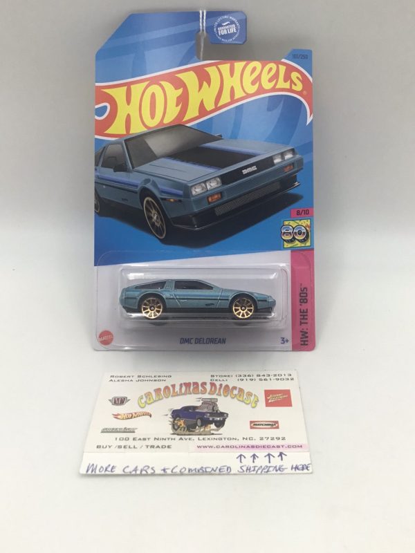 2023 hot wheels E case #101 DMC Delorean 60B Sale