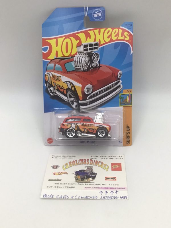 2023 hot wheels E case #122 Surf N Turf SS9 Hot on Sale