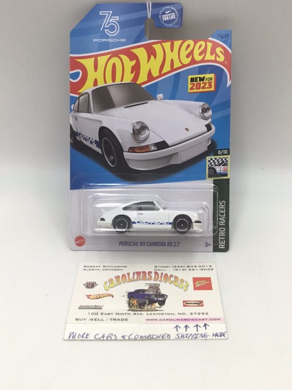 2023 hot wheels F case #125 Porsche 911 Carrera RS 2.7 Porsche 75 101F Supply