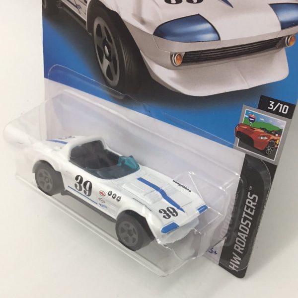 2023 hot wheels F case #14 Corvette Grand Sport Roadster white 14F Online Sale