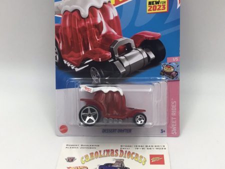 2023 hot wheels F case #8 Dessert Drifter red AAA1 Fashion