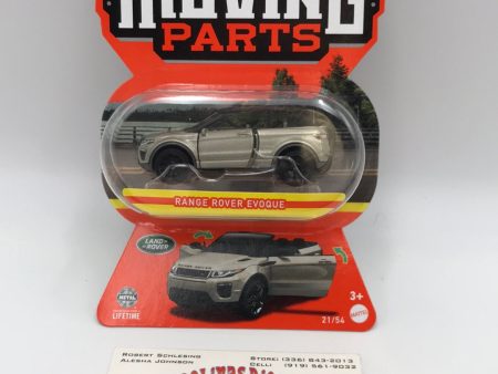 Matchbox Moving Parts Range Rover Evoque gold 166G Online Hot Sale