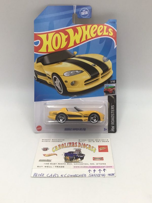 2023 hot wheels F case #131 Dodge Viper RT 10 yellow FF8 Discount