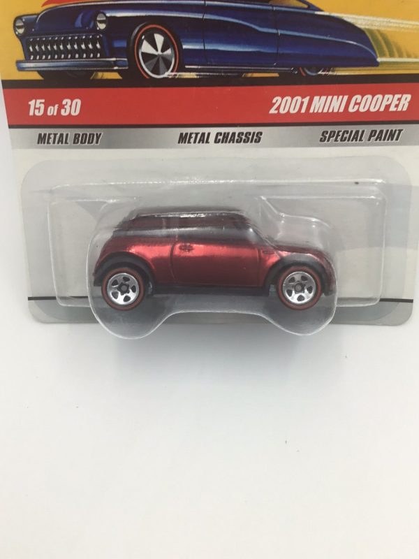 Hot wheels classics series 5 2001 Mini Cooper red Cheap