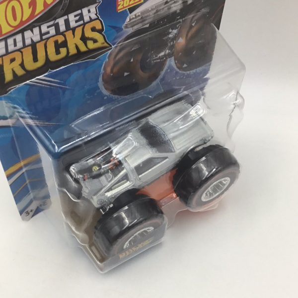 2023 Hot wheels monster Trucks Back to the Future iced Time Machine BTTF Treasure hunt htf new Cheap