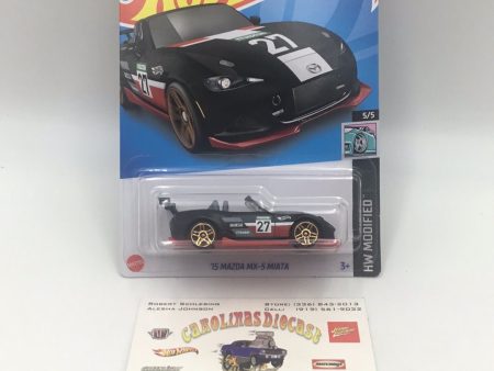 2023 hot wheels E case #114 15 Mazda MX-5 Miata 84F Sale