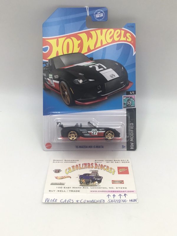 2023 hot wheels E case #114 15 Mazda MX-5 Miata 84F Sale