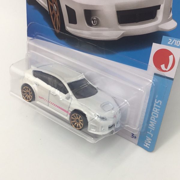 2023 hot wheels F case #21 Subaru WRX STI white 89G For Sale