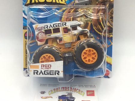 2023 Hot wheels monster Trucks Red Planet Ranger 2 11 130F on Sale