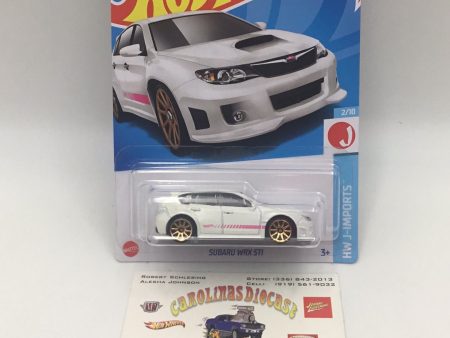 2023 hot wheels F case #21 Subaru WRX STI white 89G For Sale