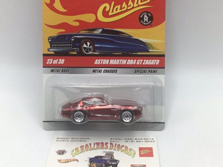 Hot wheels classics series 5 Aston Martin DB4 GT Zagato red VHTF For Cheap