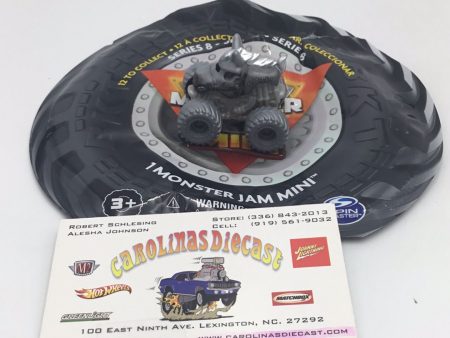 2022 Spin Master monster jam mini series 8 #638 Silver Horsepower Chase vhtf Online Sale