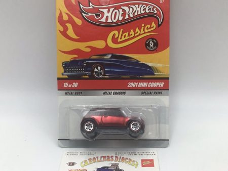 Hot wheels classics series 5 2001 Mini Cooper red Cheap