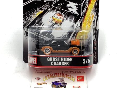 2018 Hot wheels retro entertainment Ghostrider Charger 241I Supply