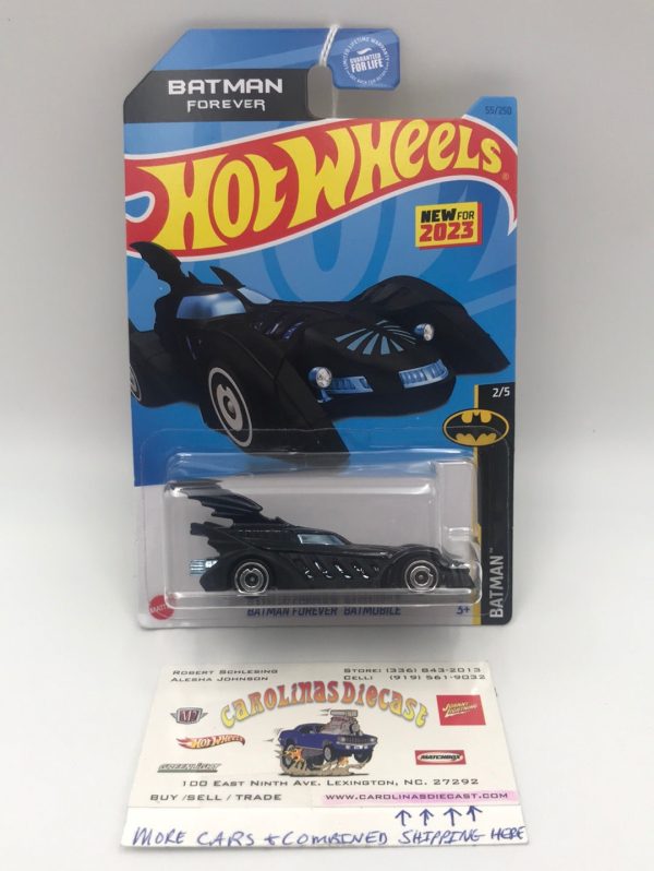 2023 hot wheels C case #55 Batman Forever Batmobile 119D Supply