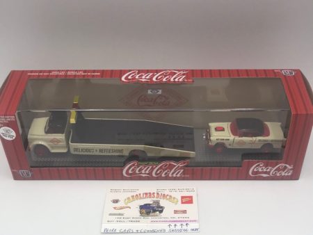 M2 Machines Coke haulers 1968 Chevrolet C60 Truck & 1955 Chevrolet Bel Air Gasser CHASE TW20 Online Hot Sale