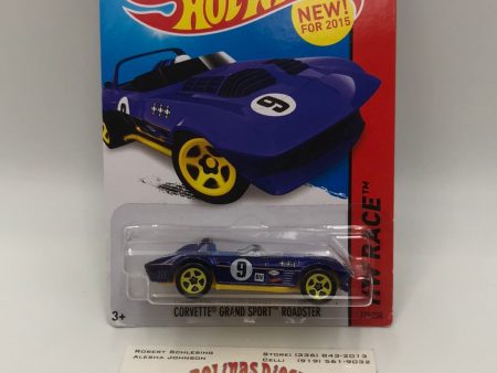 2015 Hot Wheels #179 Corvette Grand Sport Roadster 18E Online Hot Sale