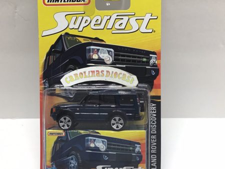 Matchbox Superfast #51 land rover discovery blue limited to 15,500 Vhtf (R1) Discount