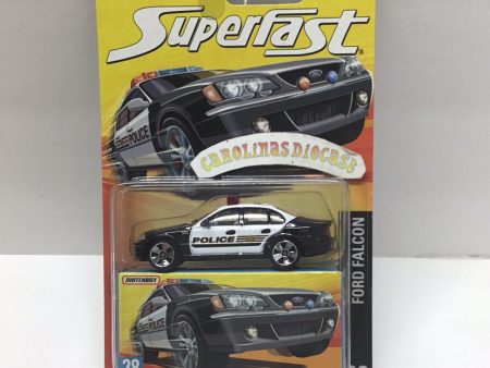 Matchbox Superfast #28 Ford Falcon  police limited to 15,500 (Q6) Fashion