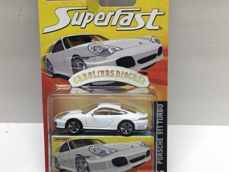 Matchbox Superfast #20 Porsche 911 Turbo white limited to 15,500 (R7) Fashion