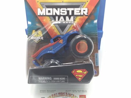 2021 monster jam Series 21 Superman wheelie bar NEW!! 127H Online now