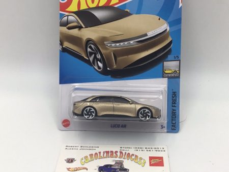 2023 hot wheels D case #97 Lucid Air 42E Hot on Sale