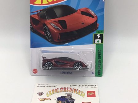 2023 hot wheels D case #84 Lotus Evija 62D Hot on Sale