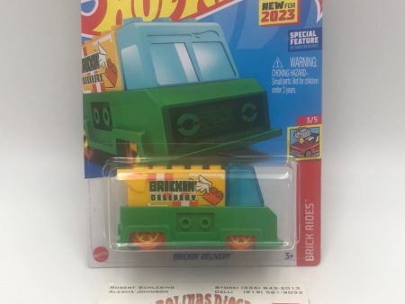 2023 hot wheels C case #58 Brickin Delivery EE1 Fashion