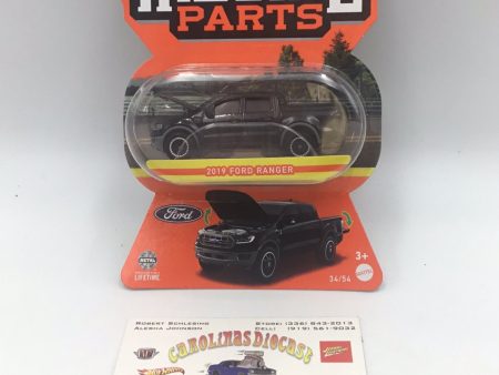 Matchbox Moving Parts  2019 Ford Ranger black 166A For Sale