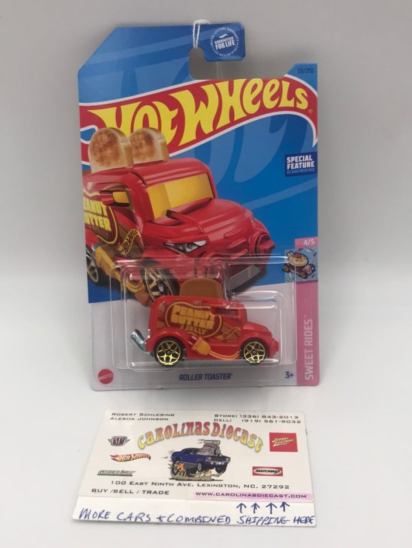 2023 hot wheels C case #59 Roller Toaster GG8 Hot on Sale