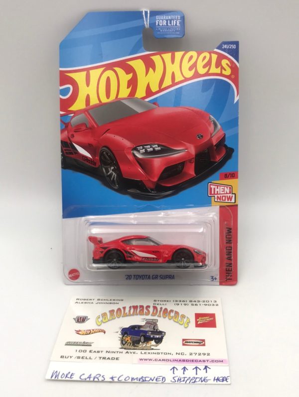 2022 hot wheels Q case #241 20 Toyota GR Supra RR1 on Sale