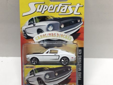 Matchbox Superfast #52 Ford Mustang 428 white limited to 15,500 (S1) Hot on Sale