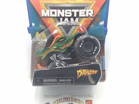 2021 monster jam Series 21 Dragon wheelie bar CHASE NEW!! 128E Online Sale