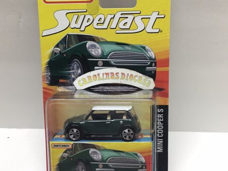 Matchbox Superfast #12 mini Cooper S Green limited to 15,500 (S6) Fashion