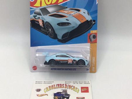 2023 hot wheels D case #98 Aston Martin vantage gte gulf 106F on Sale