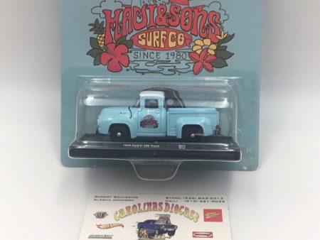 M2 Machines auto-drivers Maui &Sons 1956 Ford F-100 Truck r91 Discount