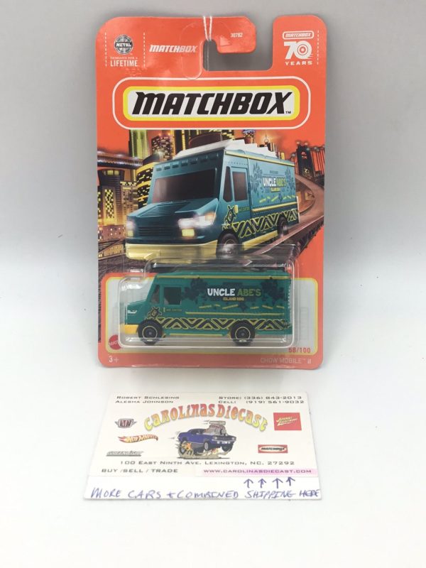 2023 matchbox 70 years #58 Chow Mobile II CC2 Online Hot Sale