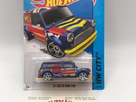 2015 Hot Wheels #27 67 Austin Mini Van Q6 Sale