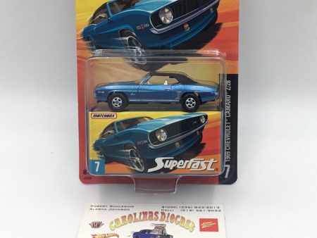 Matchbox Superfast #7 1969 Chevrolet Camaro Z28 limited to 15,500 T1 Online Hot Sale