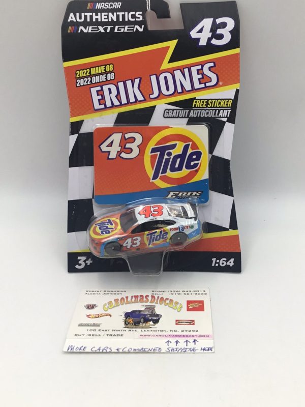 2022 nascar authentics wave 8 #43 Erik Jones Tide Discount