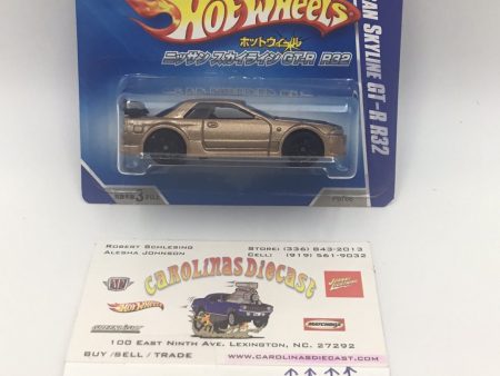 2009 Hot Wheels Nissan Skyline Gt-R R32 Japan short car vhtf W Protector Online Sale