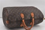 Authentic Louis Vuitton Monogram Speedy 40 Hand Boston Bag M41522 LV 5545D Online now