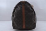 Auth Louis Vuitton Monogram Keepall Bandouliere 60 Boston Bag M41412 LV 3172D Online Sale