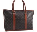 Auth Louis Vuitton Monogram Sac Weekend PM Vintage Tote Hand Bag M42425 LV 5521D Discount