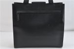 Authentic GUCCI Vintage Hand Bag Leather 0020347 Black 3031D Online Hot Sale